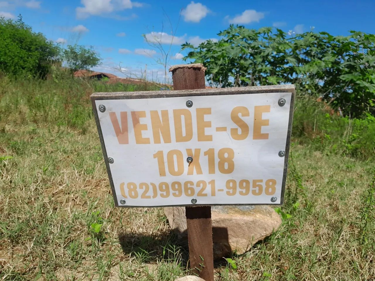 Vendo e troco terreno em palmeira dos indios 