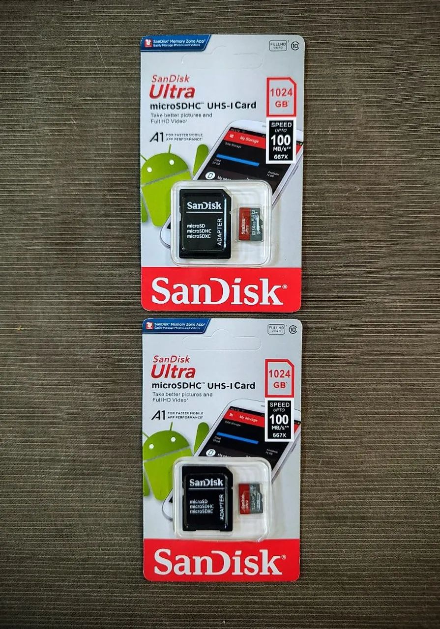 Cartão de memória 1TB 