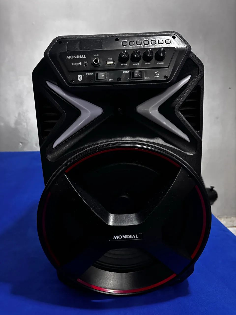 Caixa de Som Amplificada Mondial CM-400 - Foto 2