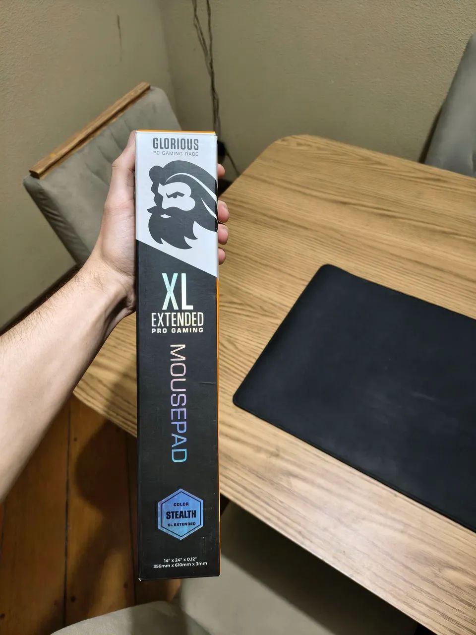 Mousepad gamer GLORIOUS XL EXTENDED PRO GAMING