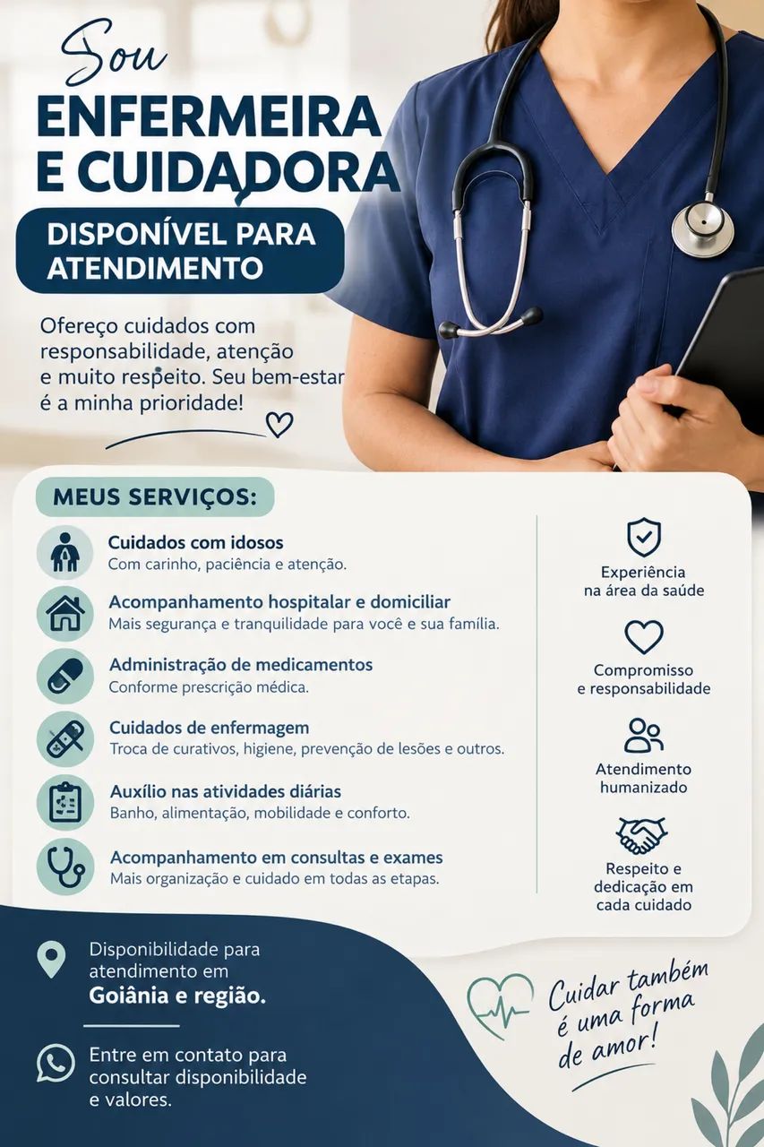 ENFERMEIRA E CUIDADORA 