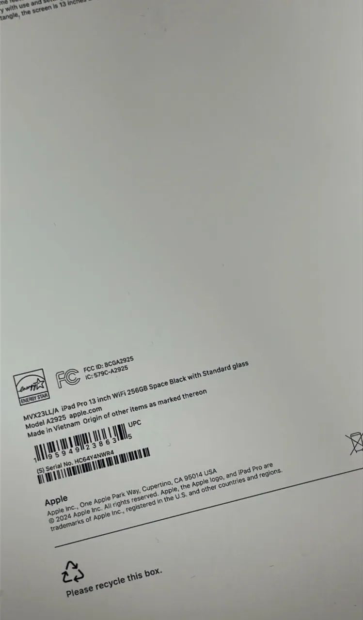 iPad Pro m5 13 Polegadas 256gb Wi-Fi space black  - Foto 4