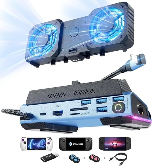 Valve Steam Deck 1TB換装　ジャンク Valve Steam Deck Oled 1tb Cor Preto + Estação De Encaixe 13 Em 1