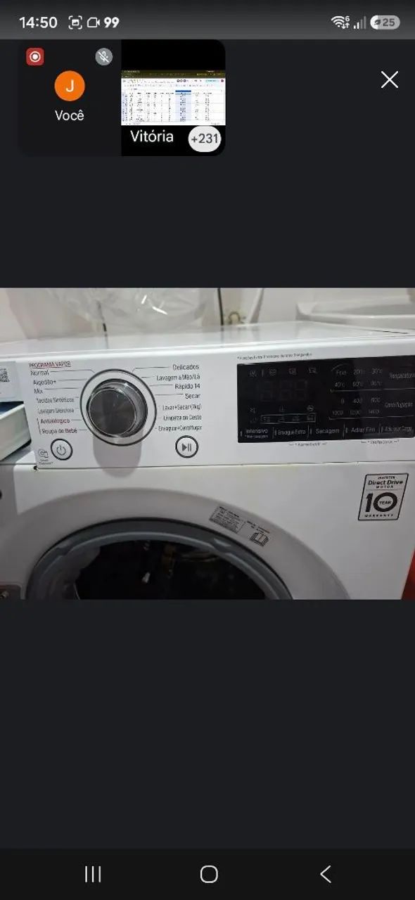 Lava e seca LG 11/7kg - Foto 4