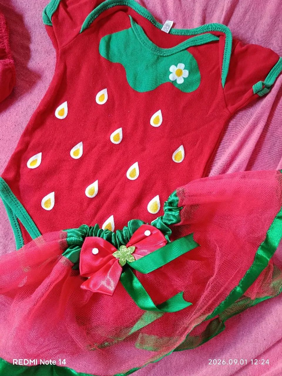 Roupa de recém nascido de menina, até 06 meses 