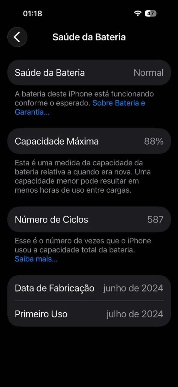 iPhone 15 pro 128 G usado. Leia a descrição.  - Foto 5