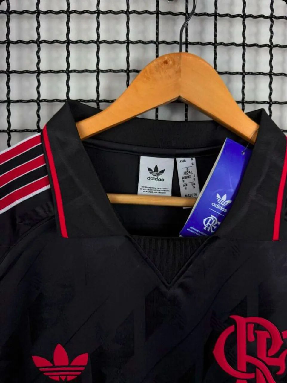 MANTO FLAMENGO FREE STYLE BLACK - Foto 4