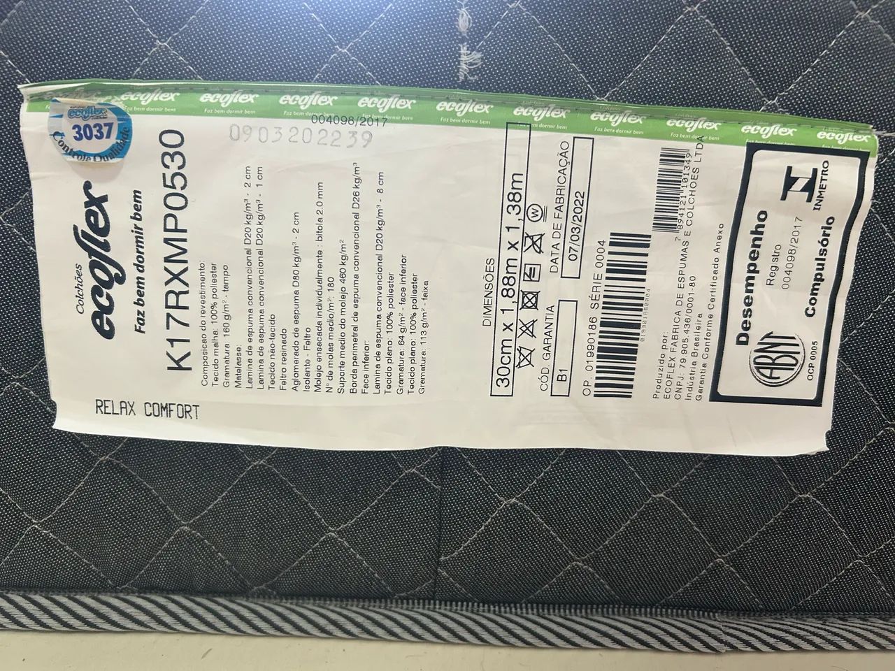 Colchão casal sem uso - Foto 2