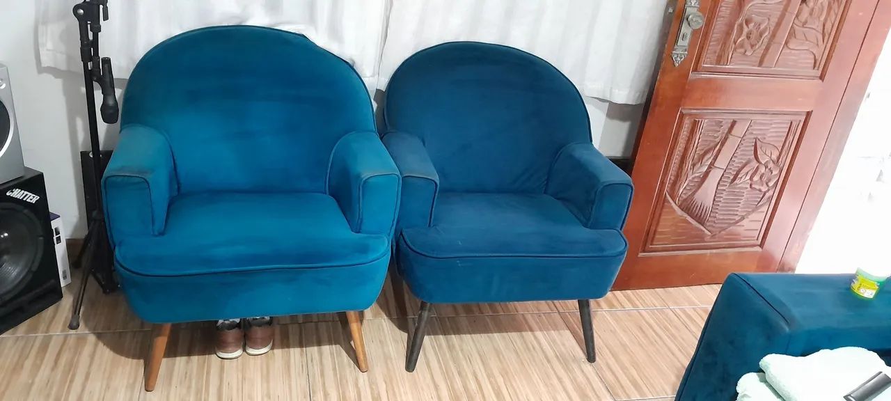 Sofá 4 lugares e 2 poltronas - Foto 3