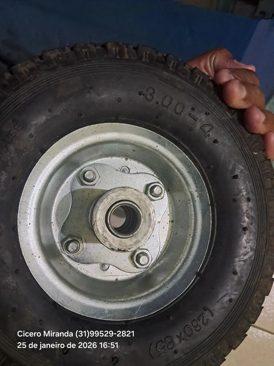 Rodas carrinho o par 