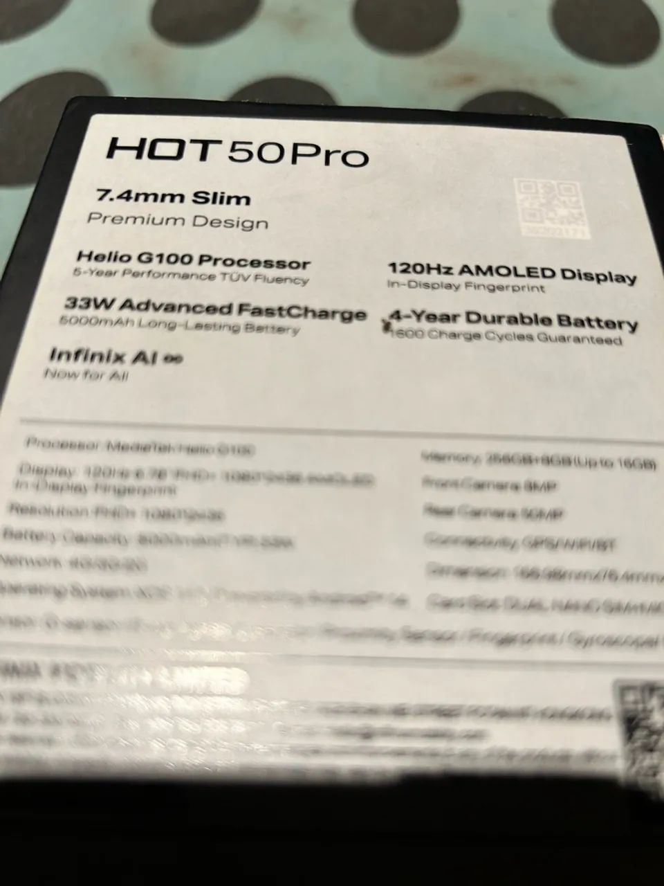 Hot 50 Pro Celular Gamer - Foto 5