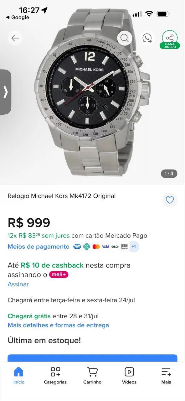 Relógio Michael Kors MK8172 - Foto 5