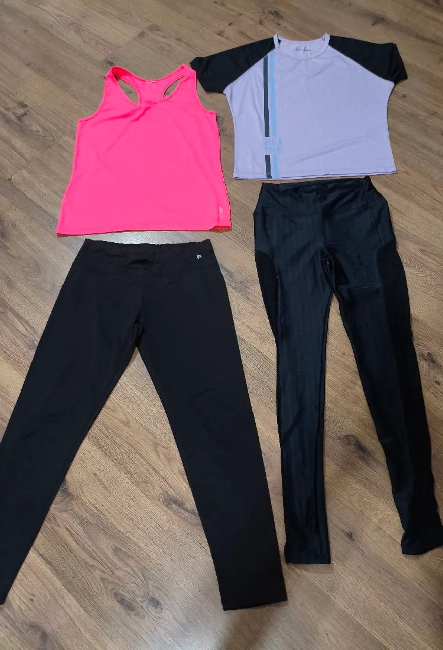 Roupas exercícios físicos M - Foto 5