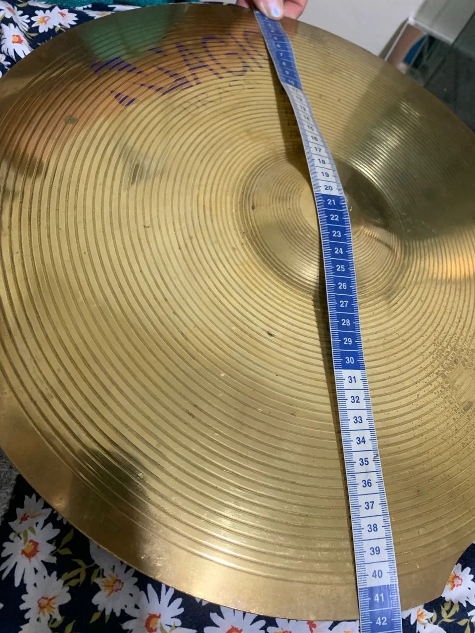 Prato Crash 16" Magic Brass (Com detalhes) - Foto 2