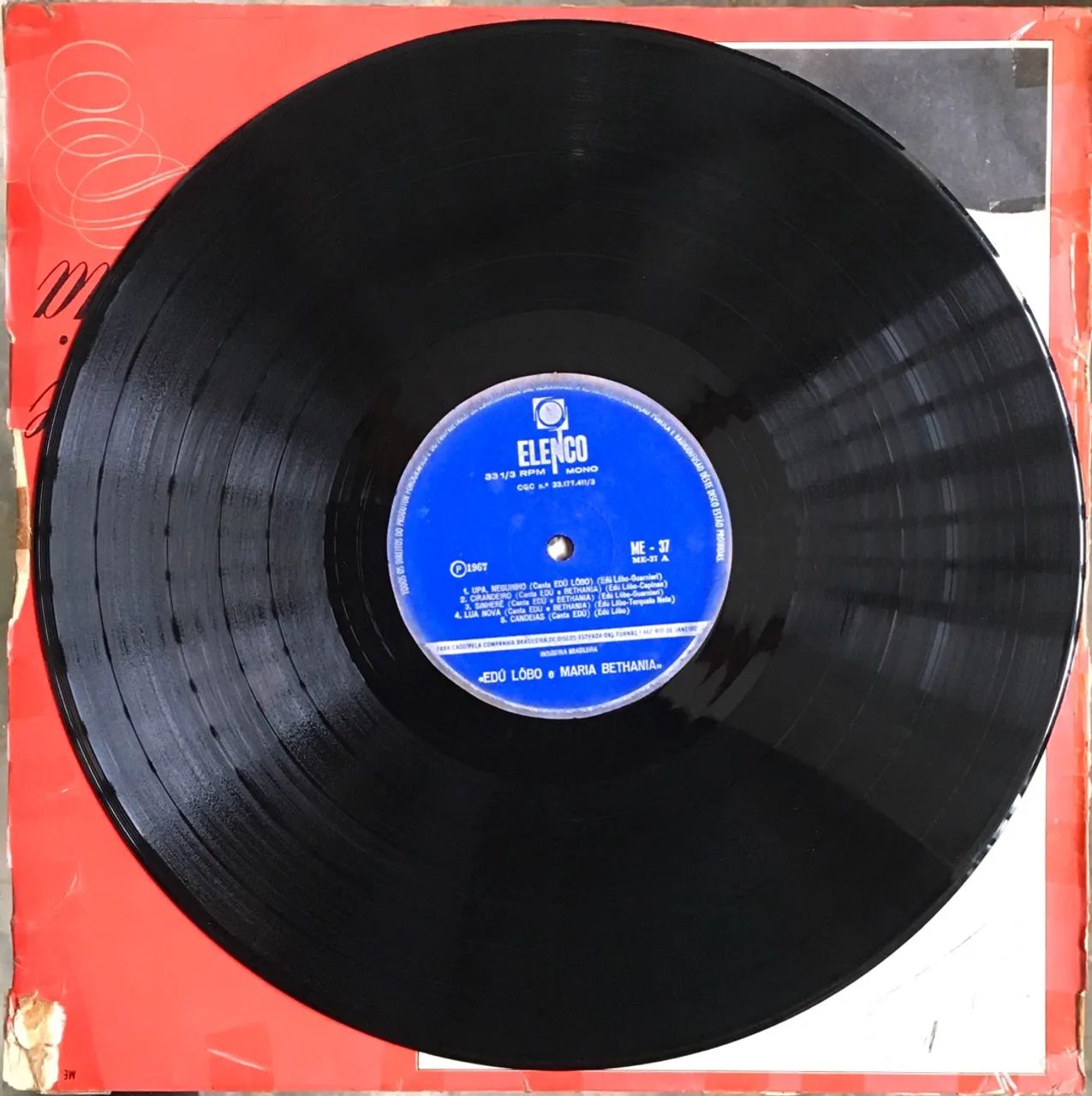 Lp Edu e Bethânia - 1967 - Foto 3