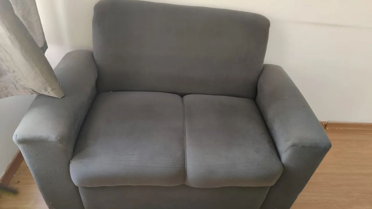 Vendo sofá jogo de sofá, bom estado  - Foto 4
