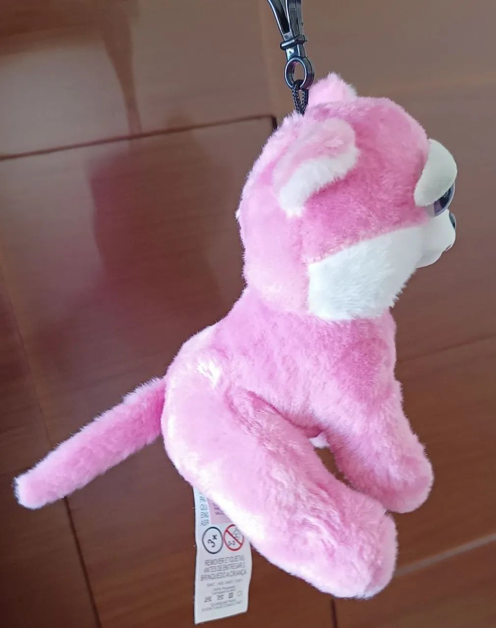 Raposa Rosa Chaveiro Feisty  - Foto 3