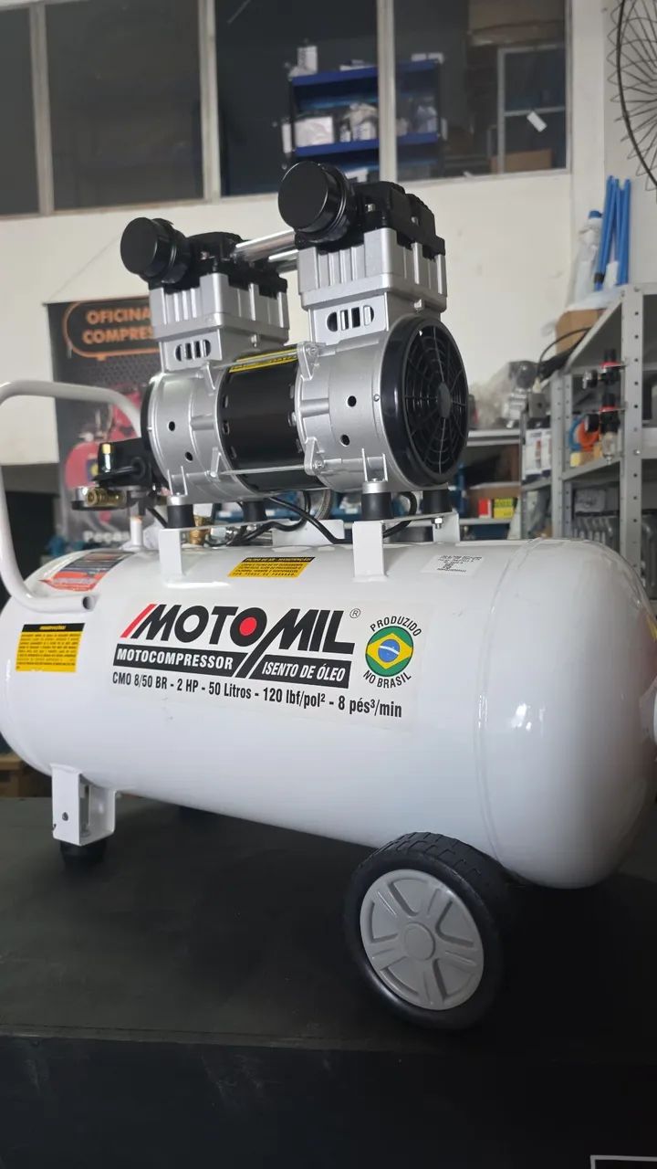 Compressor odontológico 50L  - Foto 2