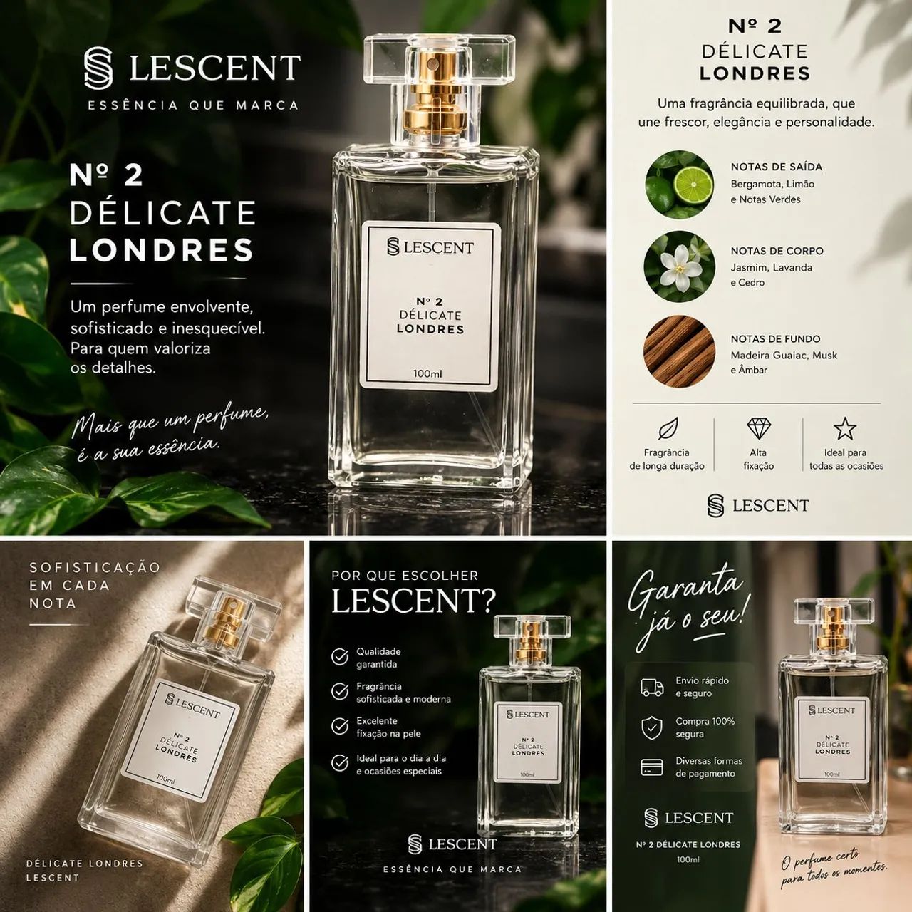Perfume Lescent N°2 DÉLICATE LONDRES