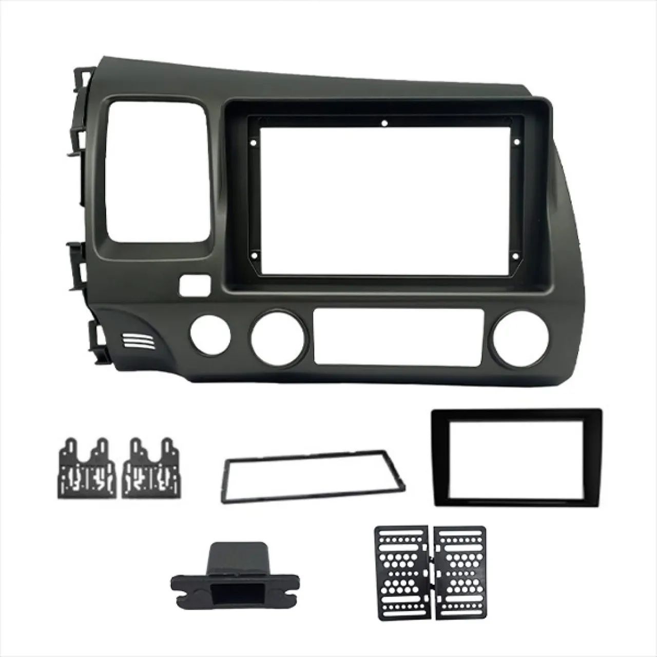 Moldura 9 polegadas honda civic