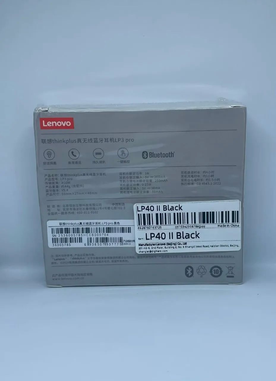 Fone Bluetooth Lenovo LP3 PRO - Foto 2