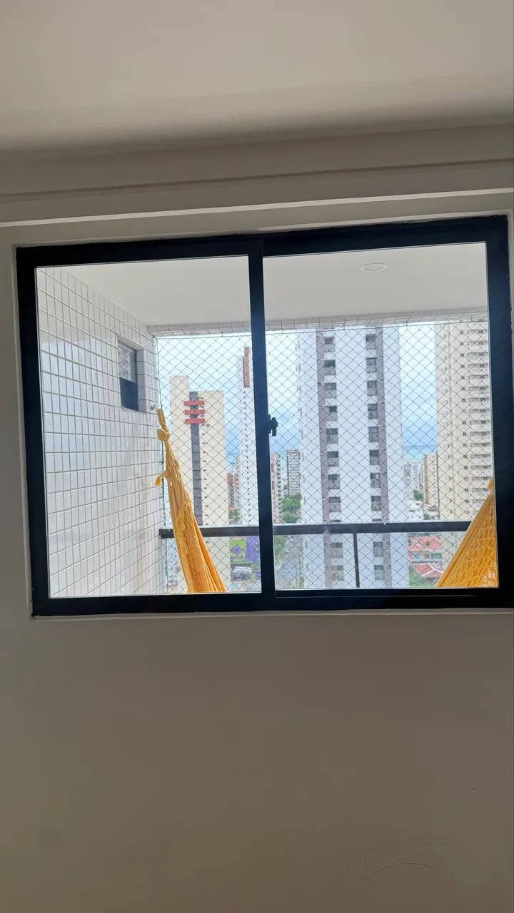 Transparent Glass Window 1.30 x 1.30 m