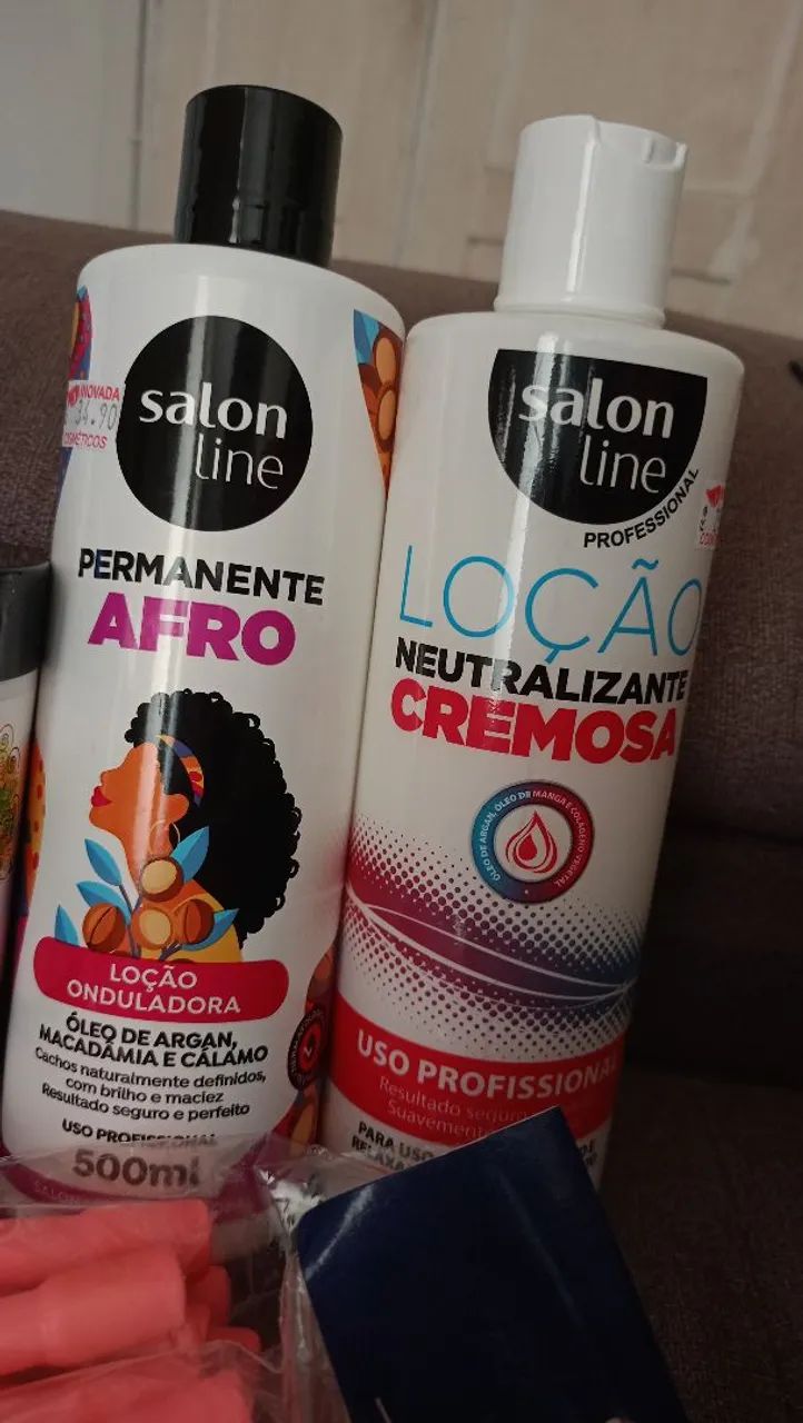 Kit permanente afro da Salon LINE  - Foto 5