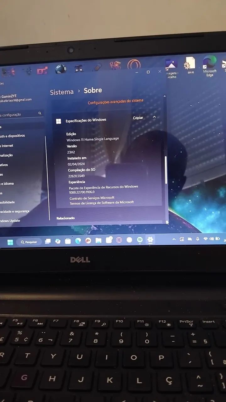 Notebook Dell com placa de vídeo, roda jogos!! - Foto 4