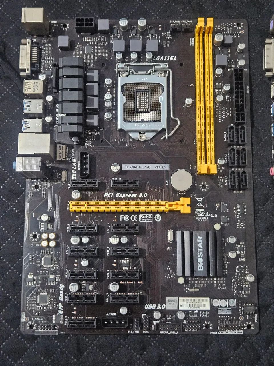 KIT PLACA-MÃE + PROCESSADOR + COOLER - LGA 1151