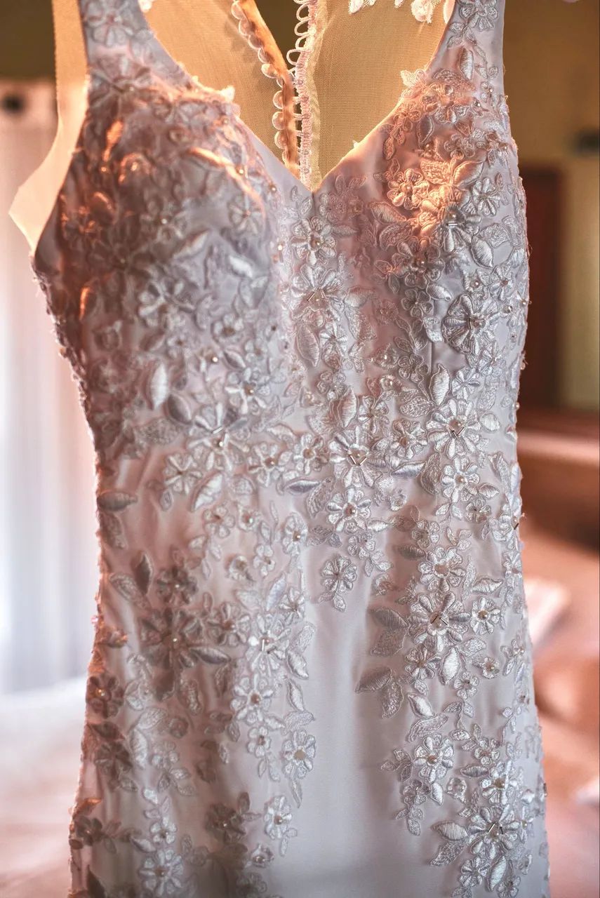Vestido de Noiva Sereia Clássico - Foto 5