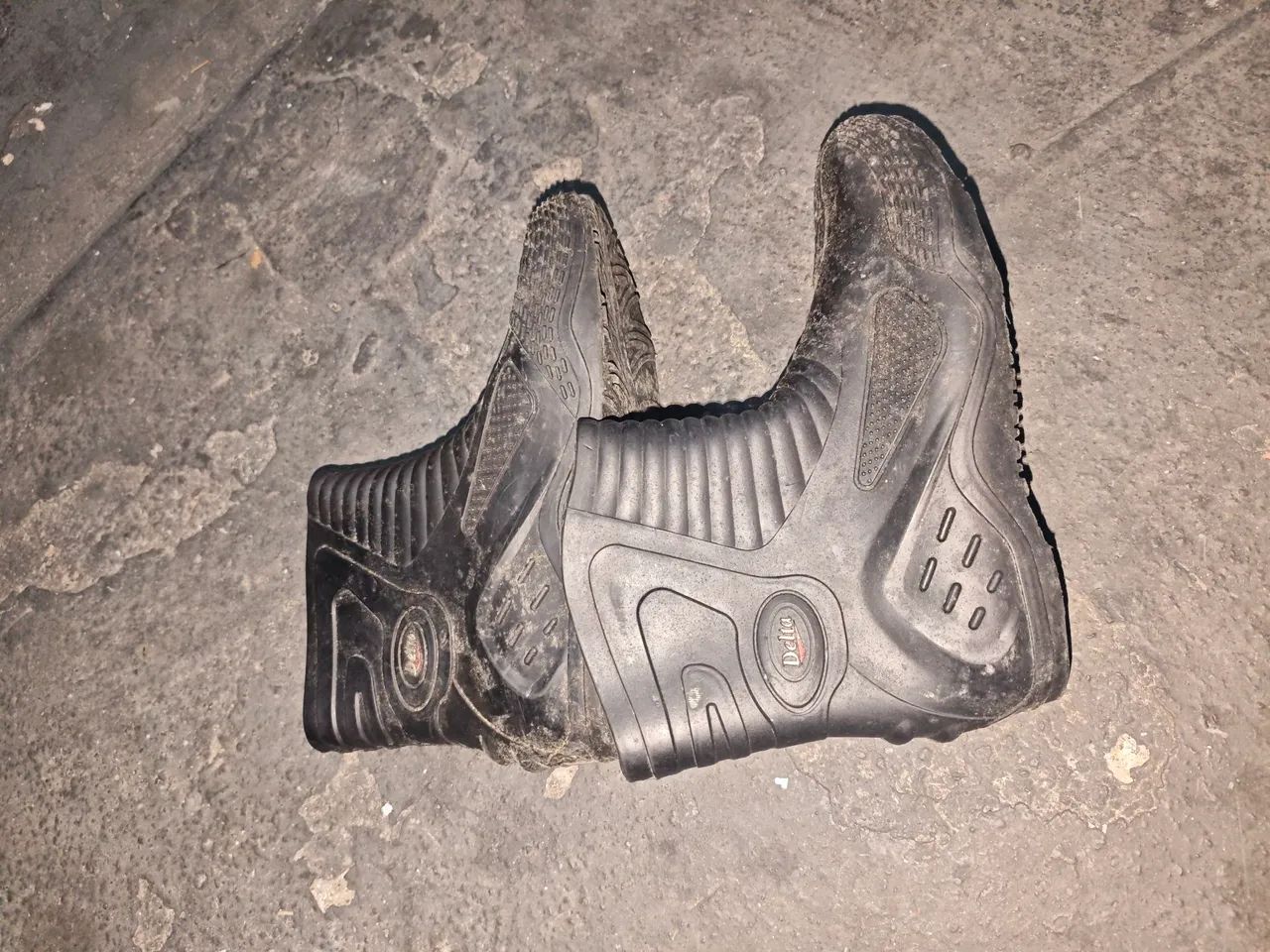 botas de borracha para  motociclista - Foto 4