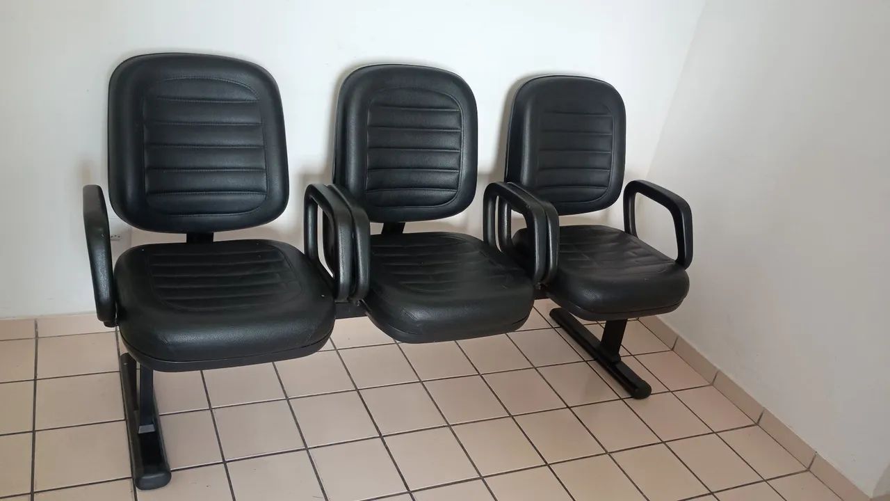 Kit Poltronas pretas - Foto 2