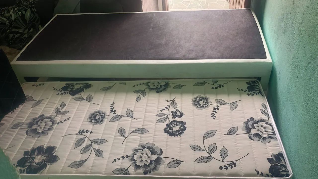 Base de cama de solteiro com auxiliar  - Foto 5