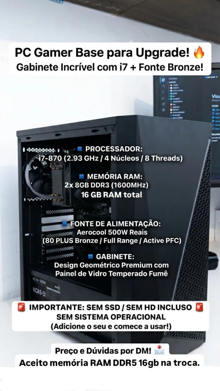 PC PARA ESCRITÓRIO 