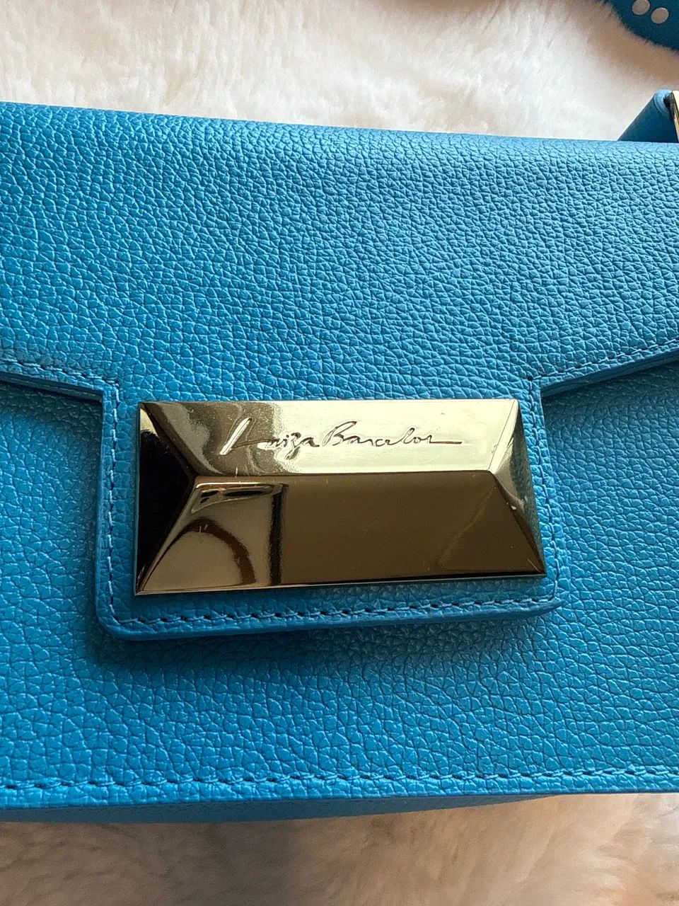 Bolsa Luiza Barcelos Azul - Foto 5