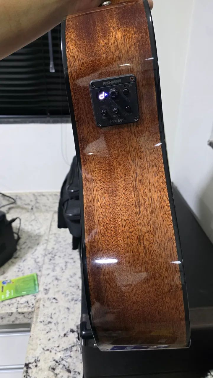 Violão eletroacústico Fender CD 60 CE NAT - Foto 4