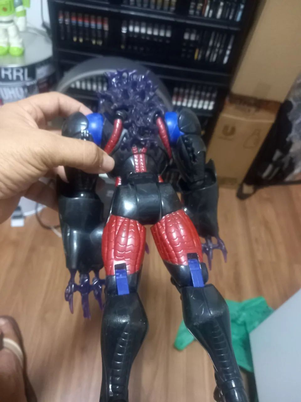 BONECO DA LINHA MAX STEEL  VILAO TOX ZON  - Foto 2