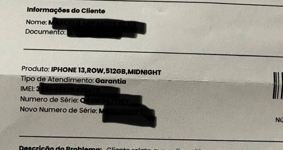 IPHONE 13 512 MB NOVO - ZERO USO  - Foto 5