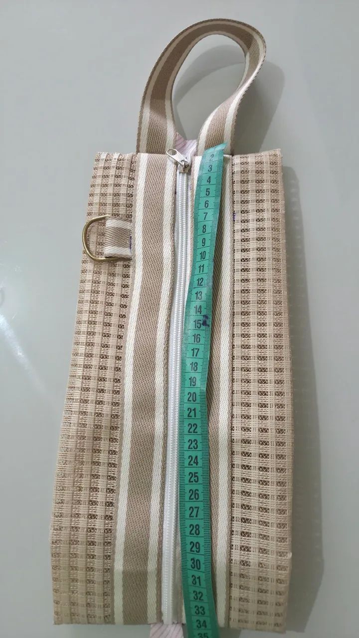 Bolsa de tela trançada  - Foto 5