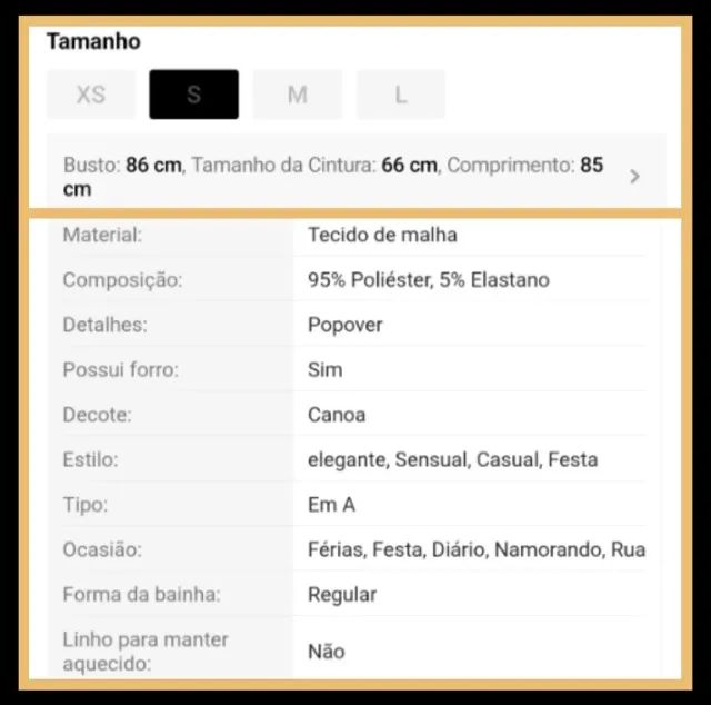 Vestido manga longa oncinha NOVO - Foto 5