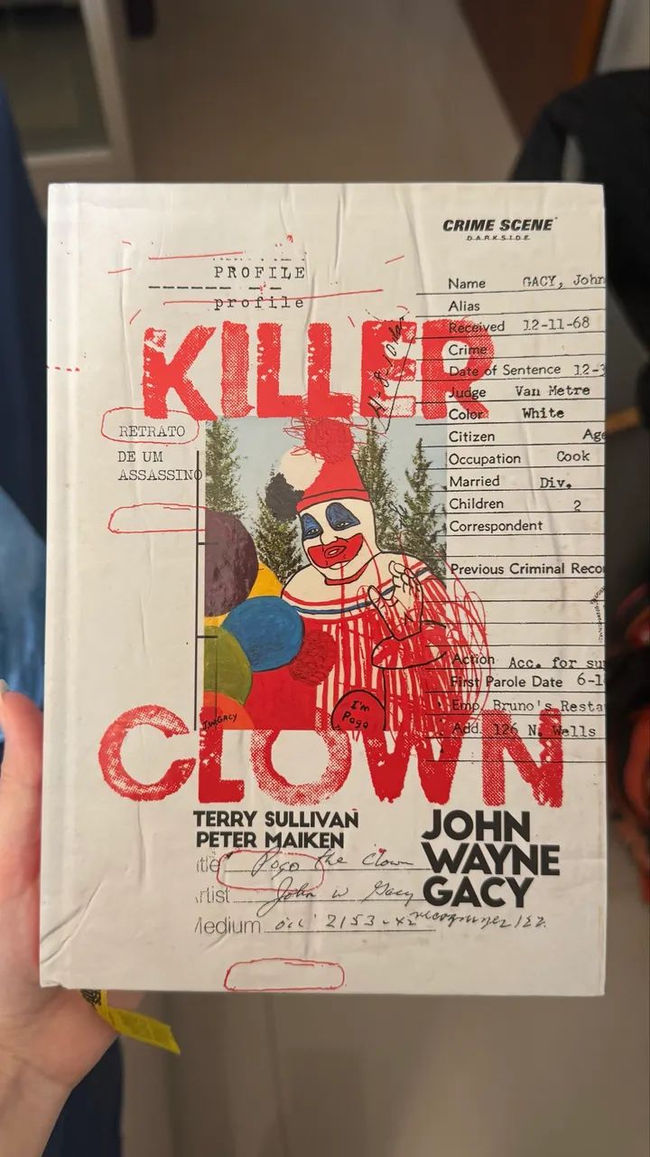 Livro Killer Clown 
