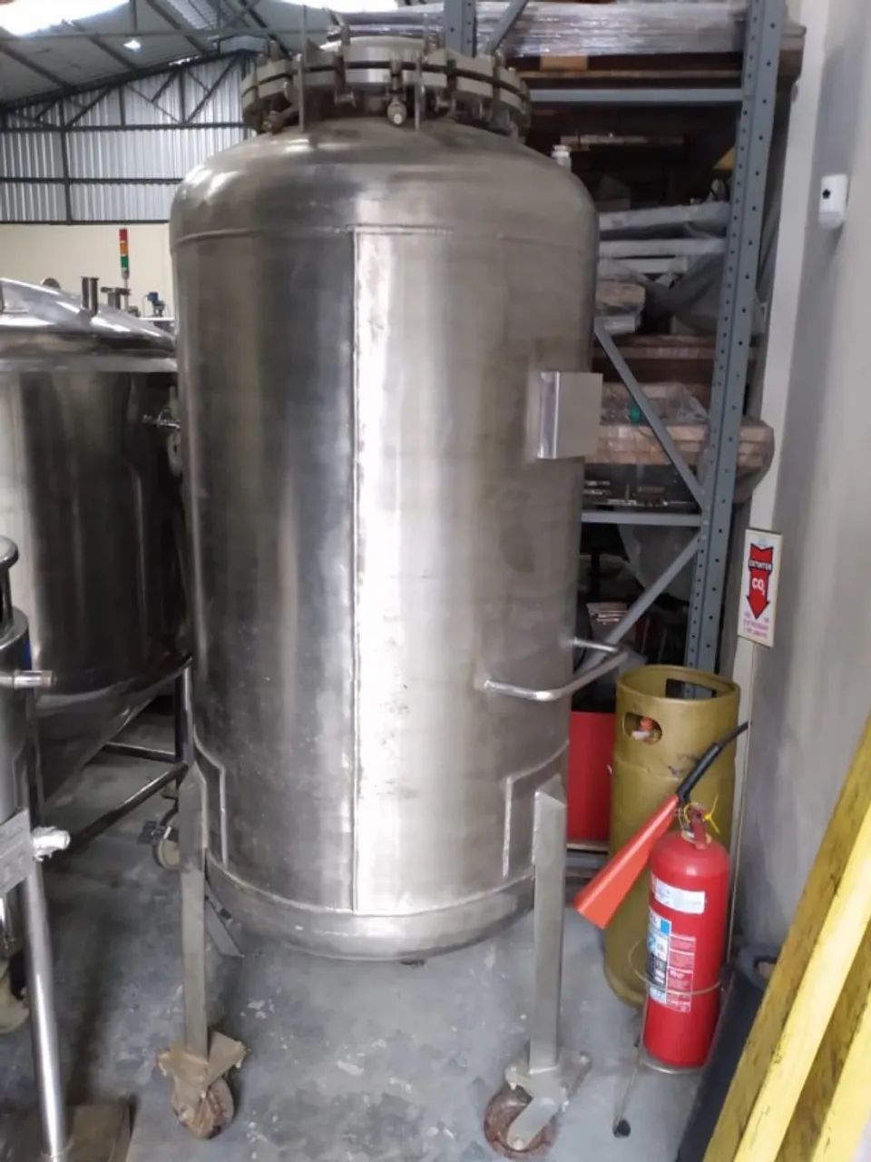 TANQUE PULMÃO 700L - IMPLANTAÇÃO