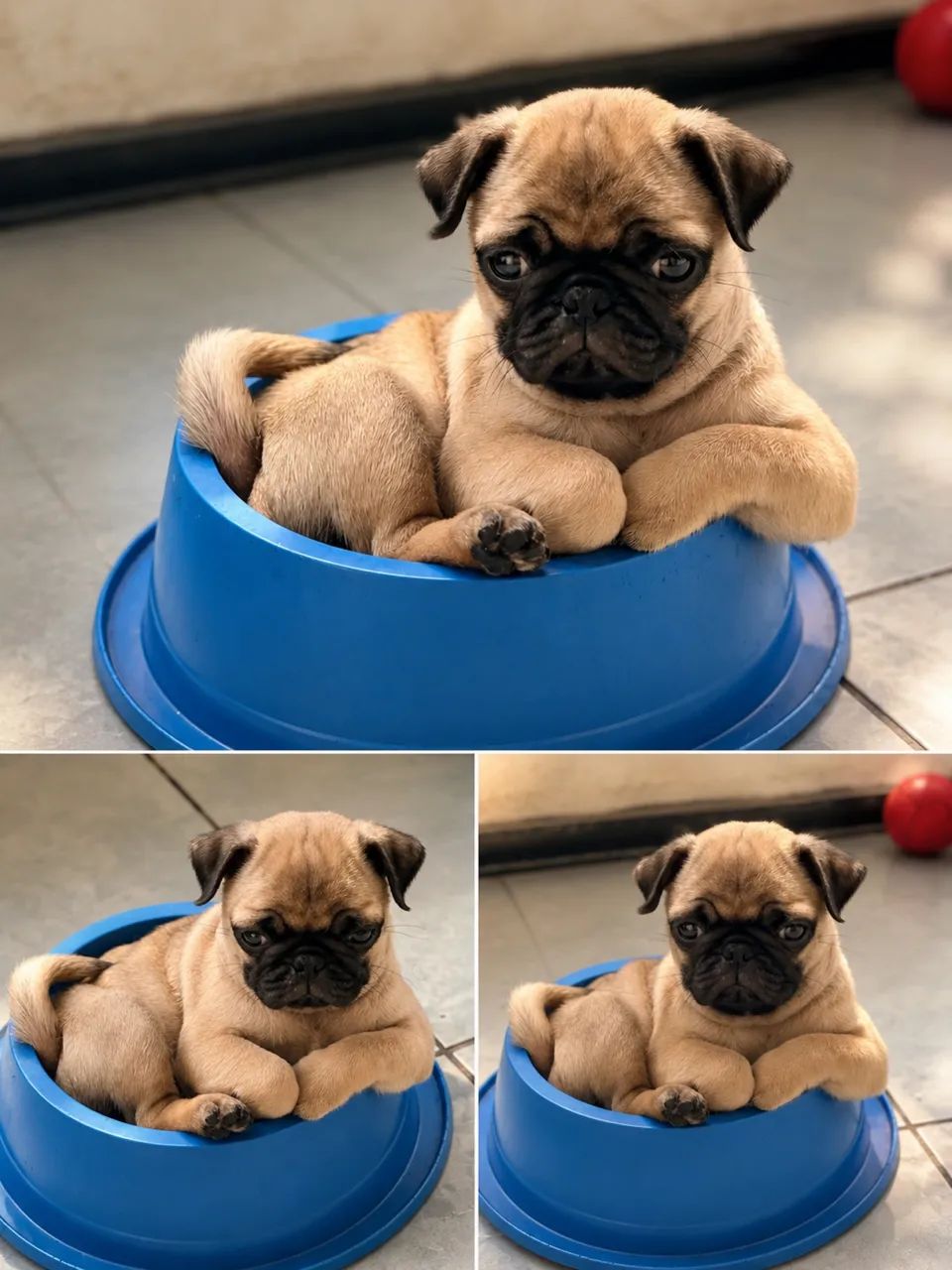 Filhote Pug com pedigree  - Foto 2