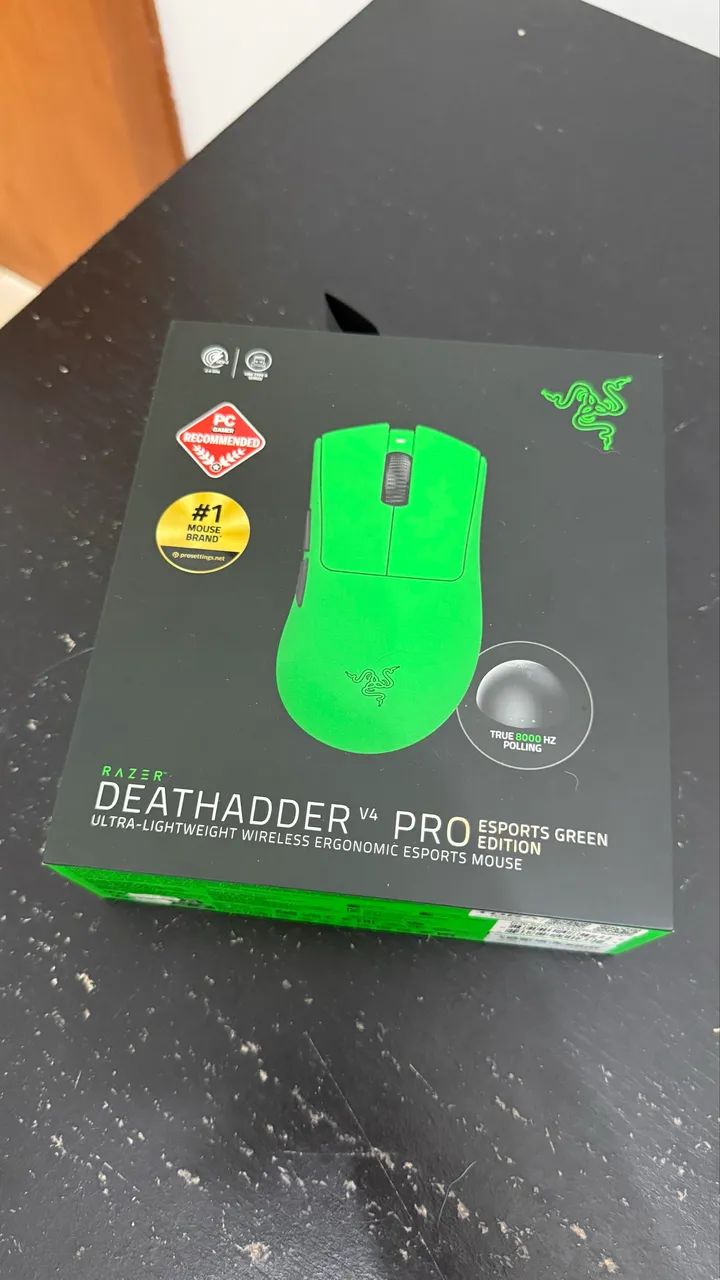 Razer DeathAdder V4 Pro - Green Edition - Foto 2
