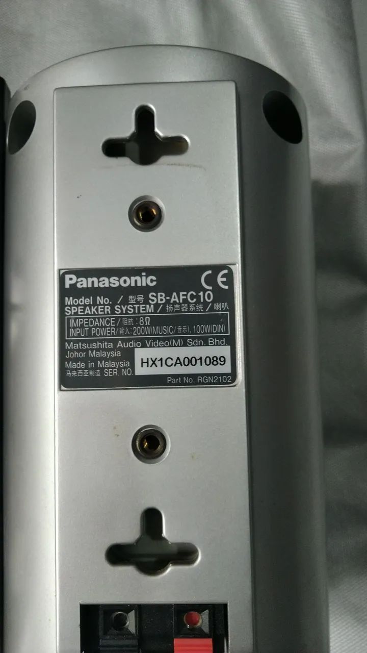 5 Caixas Acústicas Panasonic (SB-AFC10) - Foto 3