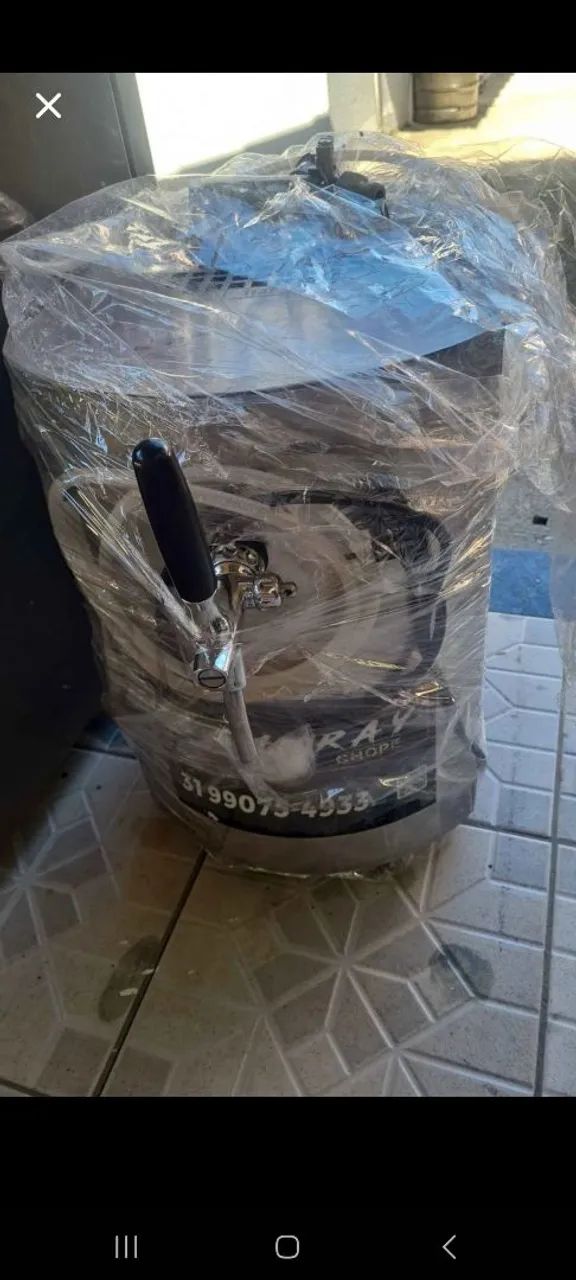 Vendo chopeira elétrica em inox 