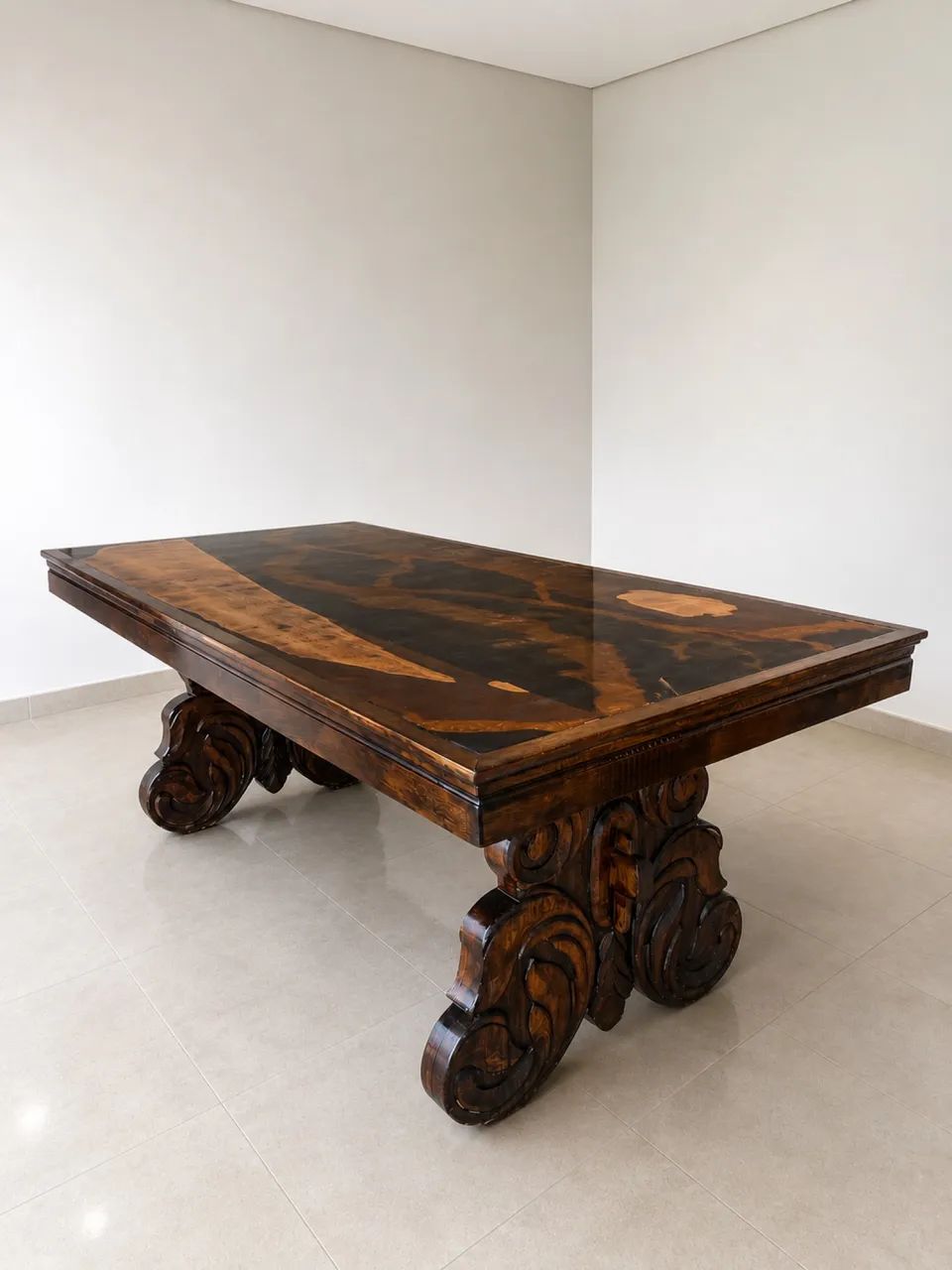 Mesa de Madeira Restaurada 