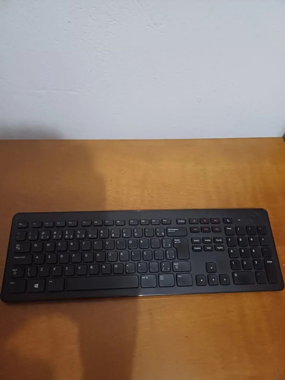Teclado Sem Fio Dell KM636 PT-PT - Apenas 2 Meses de Uso (Sem Receptor) - Foto 2