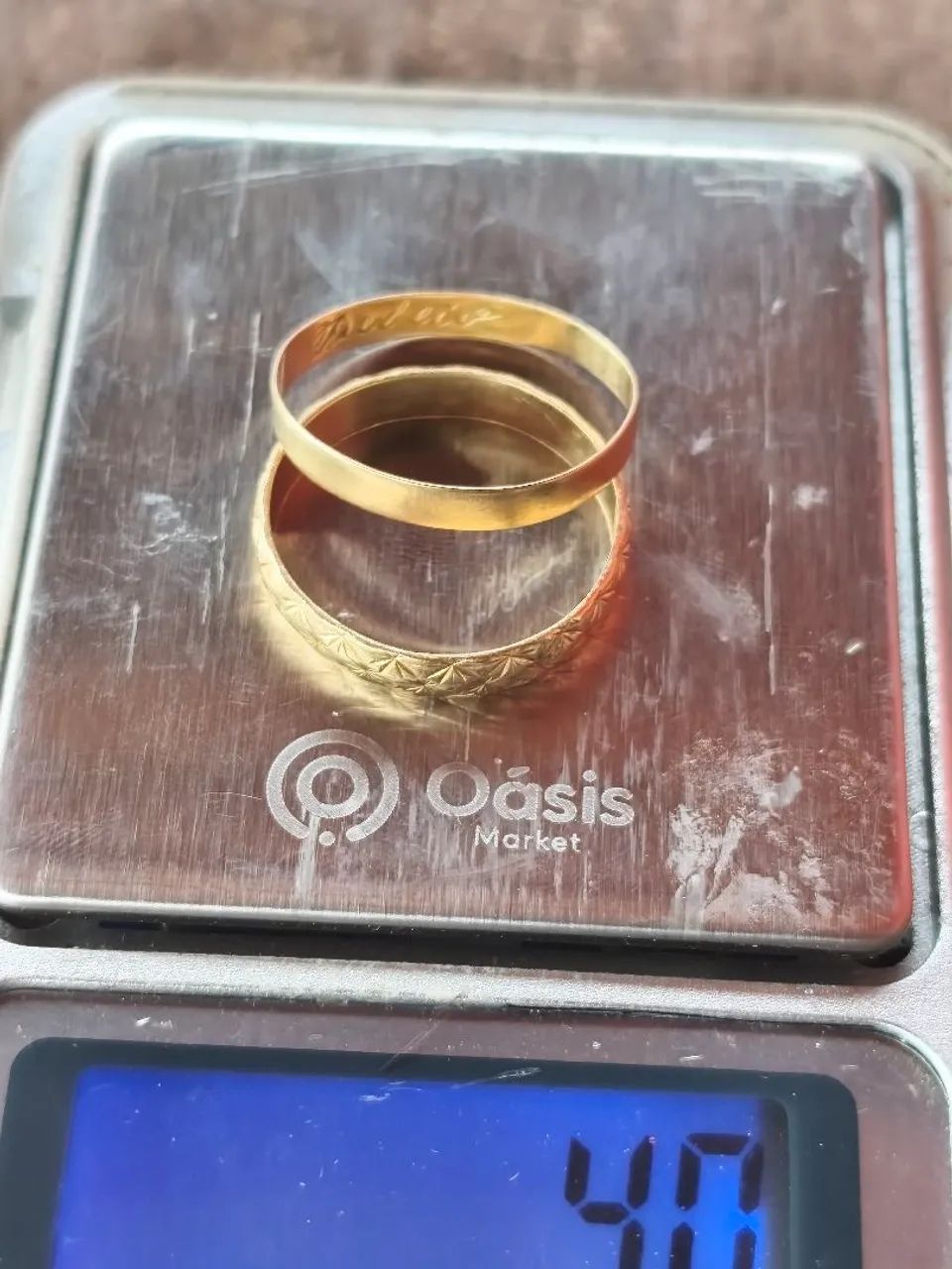 ALIANÇAS DE OURO 18 K  - Foto 2