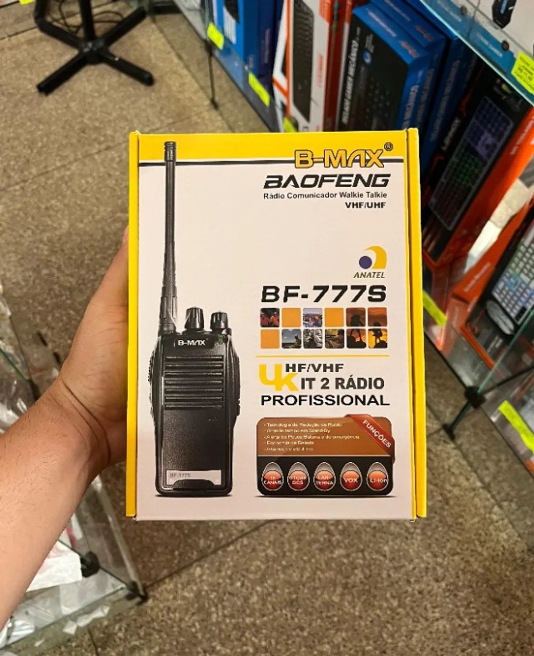 Kit 2 Rádios Comunicadores Walkie Talkie